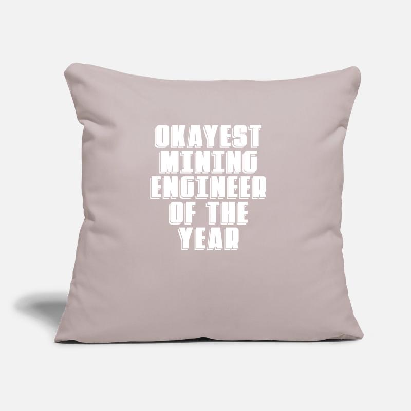 Engineer best mining engineer Sofa pillow with filling 45cm x 45cm