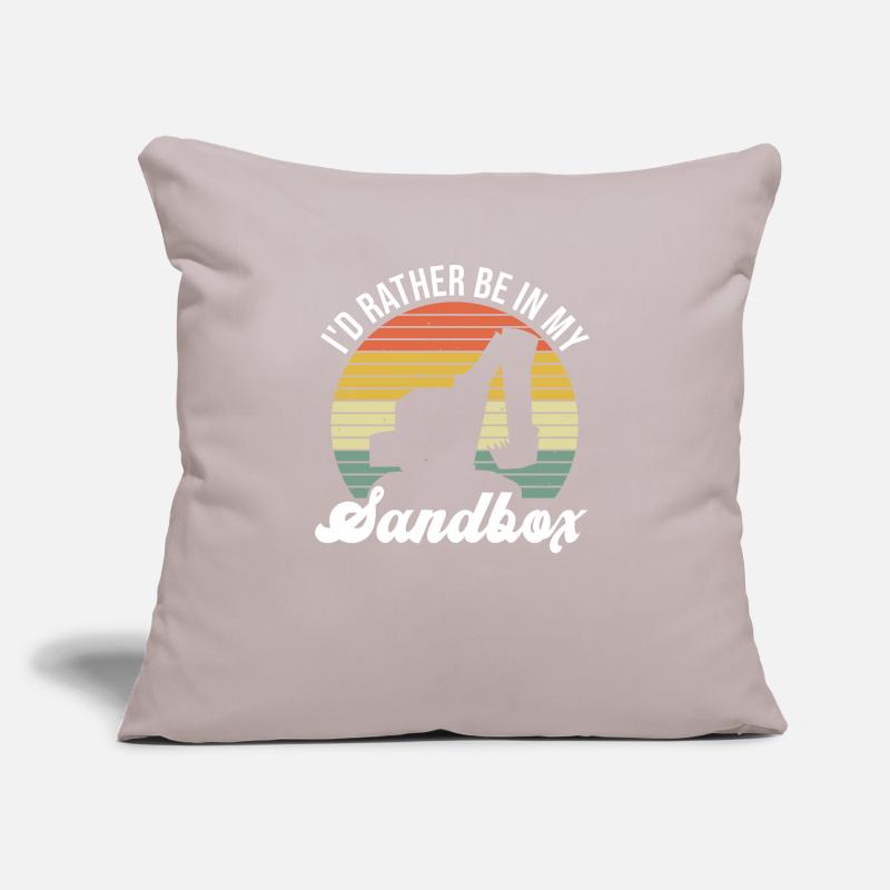 Bagger Sandbagger Baggern Sofa pillow with filling 45cm x 45cm