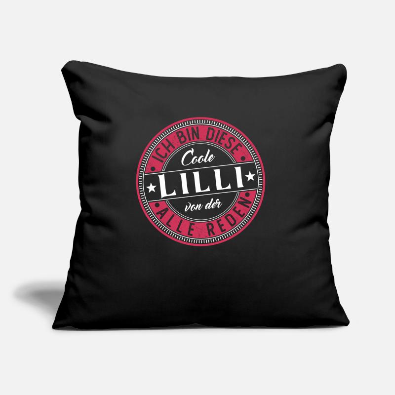 Lilli Geschenkidee Geschenk Geburtstag Sofakissen mit Füllung 45 x 45 cm