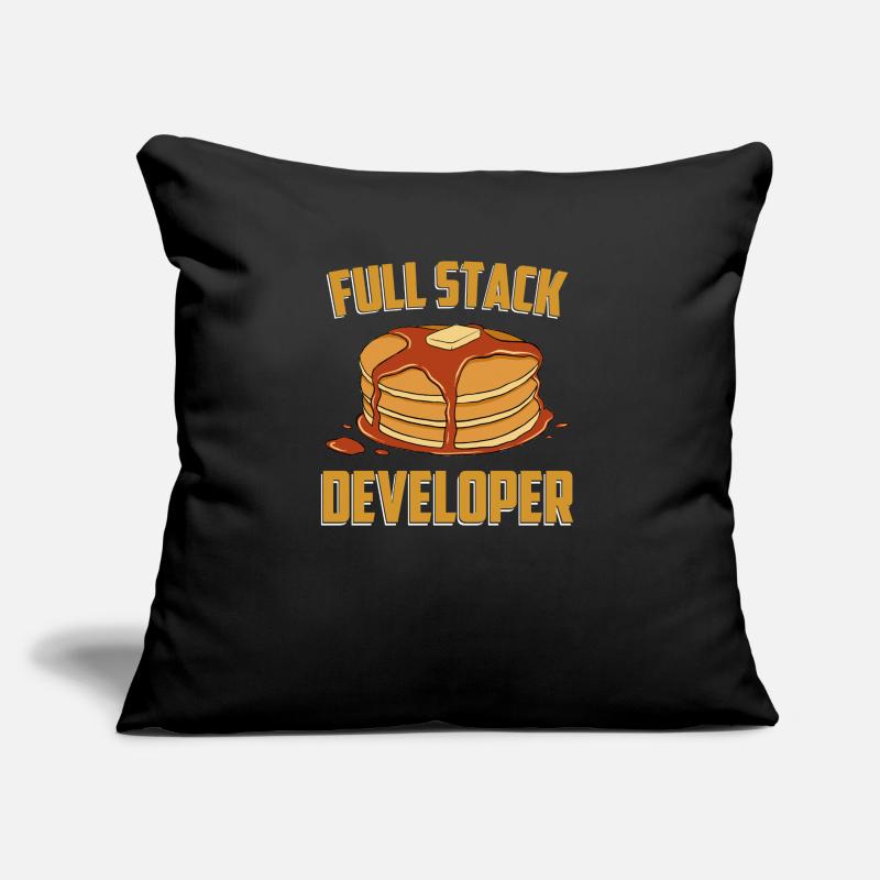Développeur Full Stack - Programmeur en science logicielle Coussin et housse de 45 x 45 cm