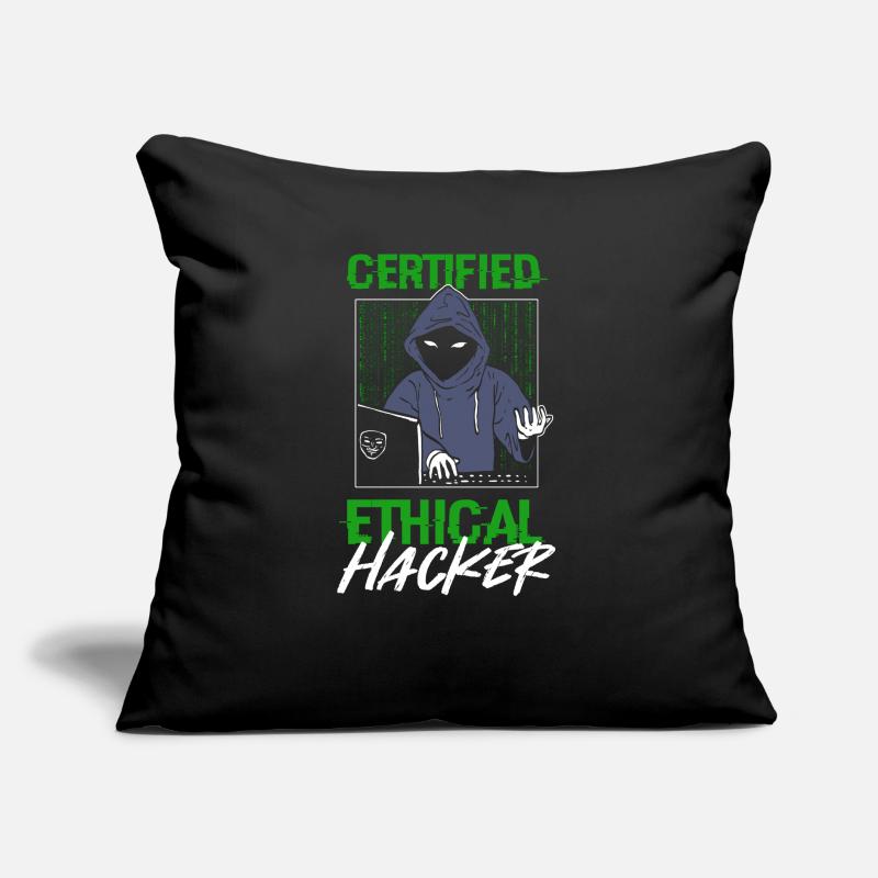 Certified Ethical Hacker Hacking Network Developer Sofa pillow with filling 45cm x 45cm