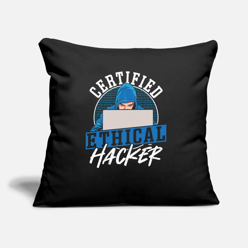 Certified Ethical Hacker Hacking Network Developer Sofa pillow with filling 45cm x 45cm