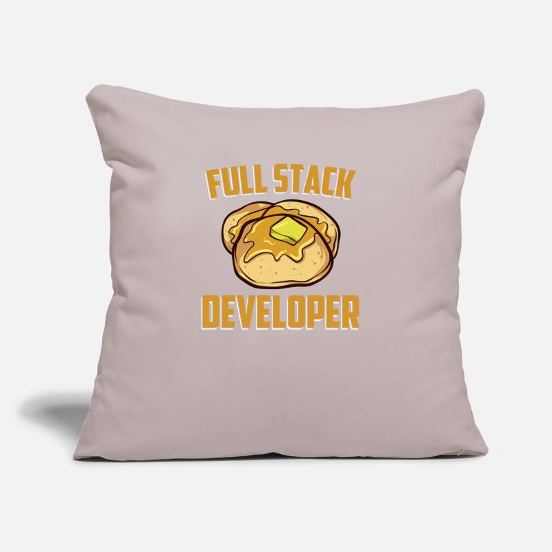 Full Stack Developer - Computer-Software-Programm Sofakissen mit Füllung 45 x 45 cm