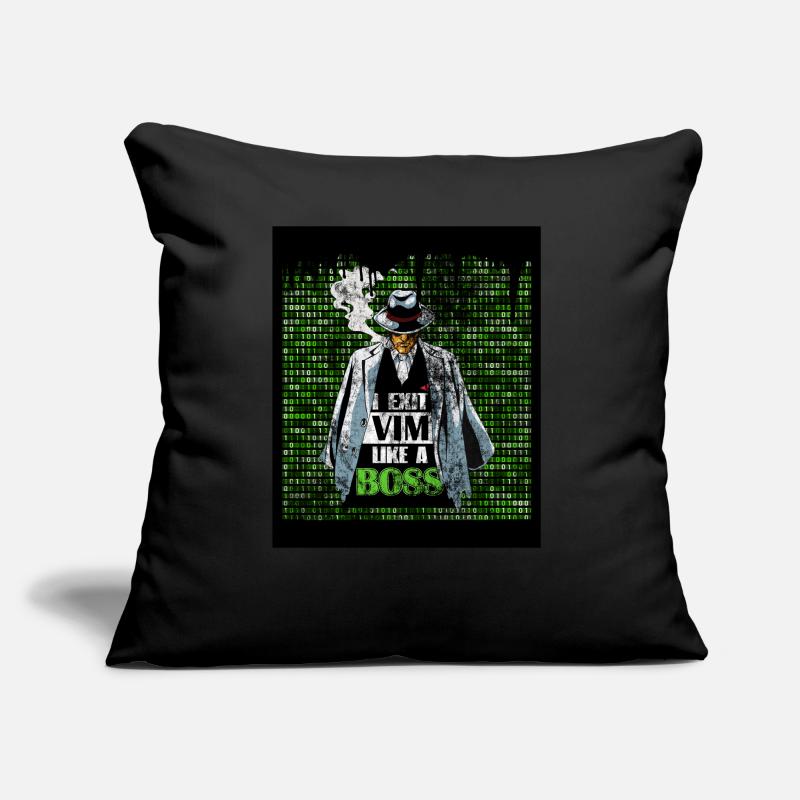 I Exit VIM like a Boss for Linux Linux Lover and Sofakissen mit Füllung 45 x 45 cm