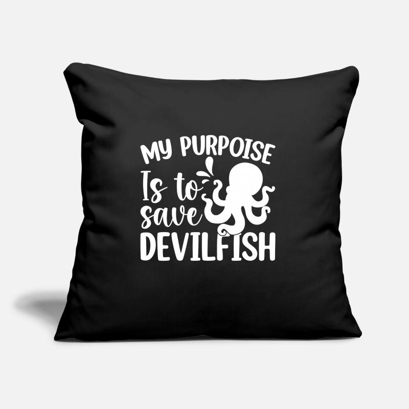 Devilfish Devilfish Sofa pillow with filling 45cm x 45cm