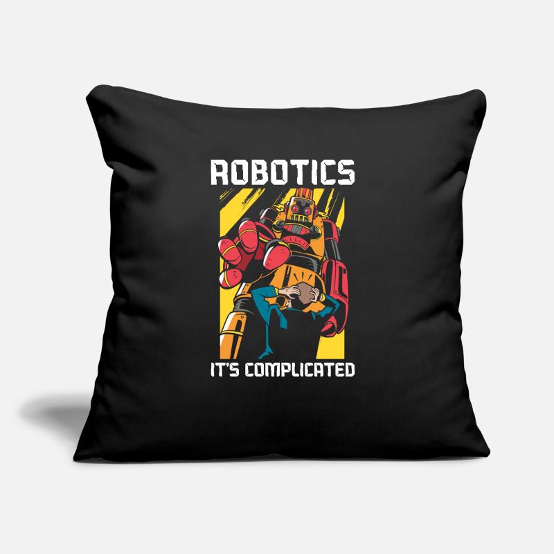 Robotics It's Complicated Artificial Intelligence Sofa pillow with filling 45cm x 45cm