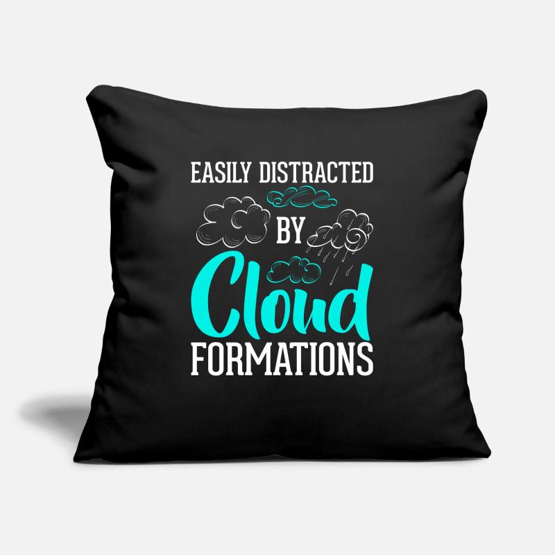 Easily Distracted By Cloud Formations Sofa pillow with filling 45cm x 45cm