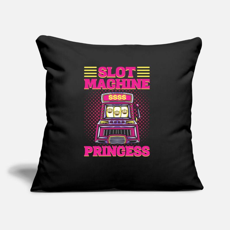 Machine à sous Machines à sous Machine à sous Machine à sous Coussin et housse de 45 x 45 cm
