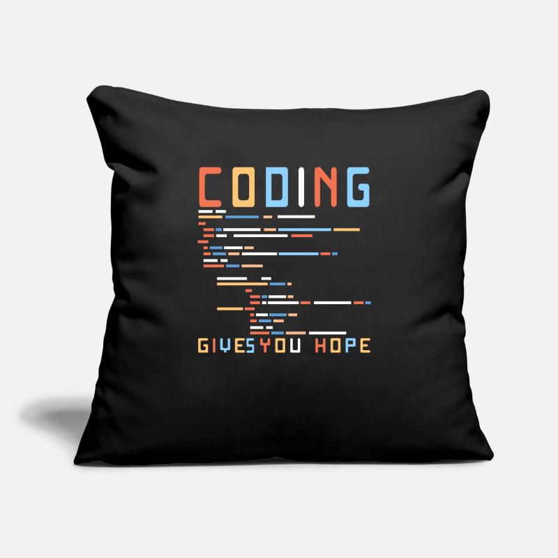 Lustiger Informatiker Spruch, Informatik Sofakissen mit Füllung 45 x 45 cm