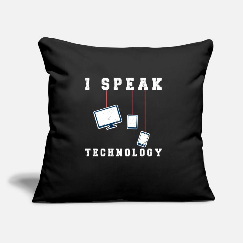 Lustiger Informatiker Spruch, Informatik Sofakissen mit Füllung 45 x 45 cm