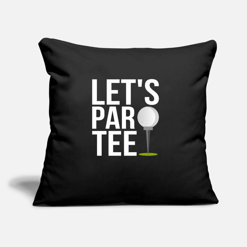 Let's Par Tee Golfing Golf Sofakissen mit Füllung 45 x 45 cm