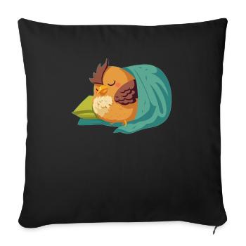 Hühnerzüchter Hühnerflüsterer Nutztier - Sofakissen mit Füllung 45 x 45 cm - Schwarz - Vorne