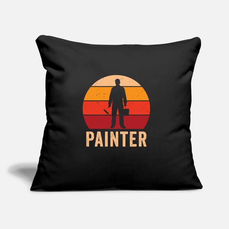 Painter Painting Professional Painter Master Sofa pillow with filling 45cm x 45cm