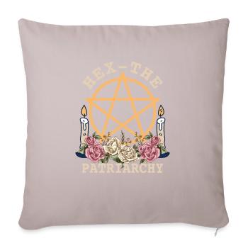 Feminismus Verhext Das Patriarchat Feministisch - Sofakissen mit Füllung 45 x 45 cm - helles Taupe - Vorne