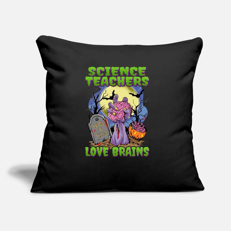 Professeur de sciences Halloween Coussin et housse de 45 x 45 cm