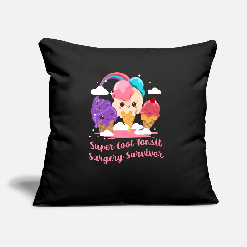 Super Cool Tonsil Surgery Survivor Tonsillectomy Sofakissen mit Füllung 45 x 45 cm