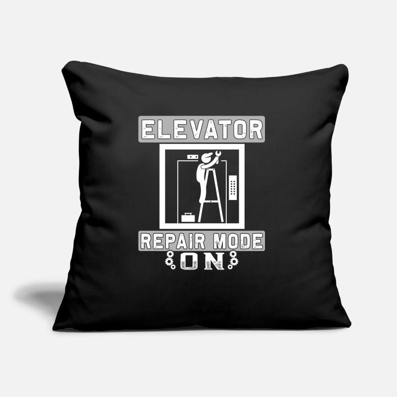 elevator repair mode on - Elevator mechanic Sofa pillow with filling 45cm x 45cm