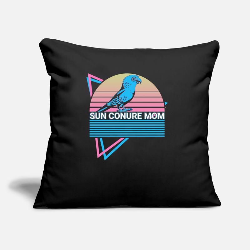 Perruche Mama Perruche Rétro Coussin et housse de 45 x 45 cm