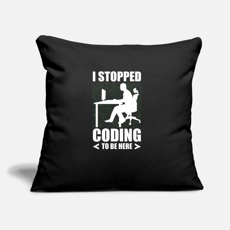 Programmierer Entwickler IT Admin Programmierer Codierung Sofakissen mit Füllung 45 x 45 cm