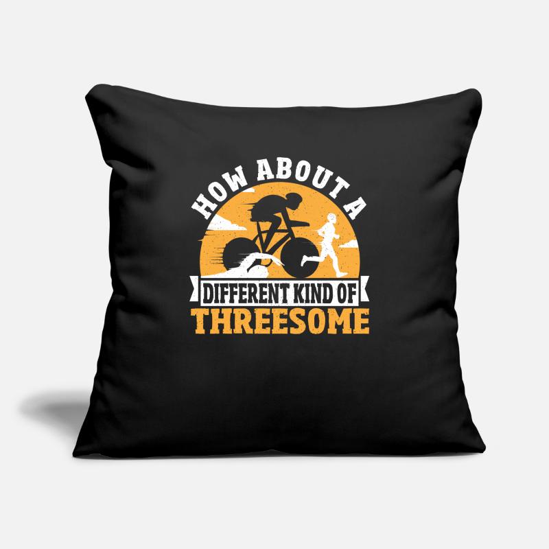 Triathlète Que diriez-vous d’un autre type de Coussin et housse de 45 x 45 cm