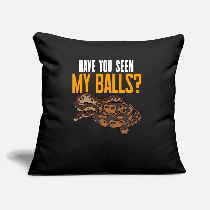Ball Python Snake Sofa pillow with filling 45cm x 45cm