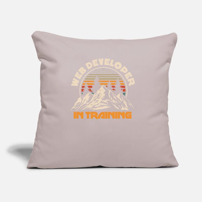 Web Developer Web Developer Mountains Sofa pillow with filling 45cm x 45cm