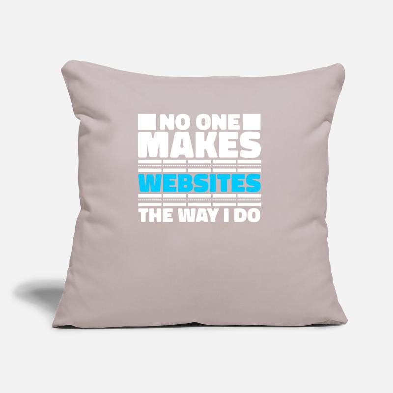 Web Developer Web Developer Funny Sofa pillow with filling 45cm x 45cm