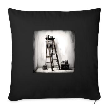 Painter's Passion - Kunst- Und - Sofa pillow with filling 45cm x 45cm - black - Front
