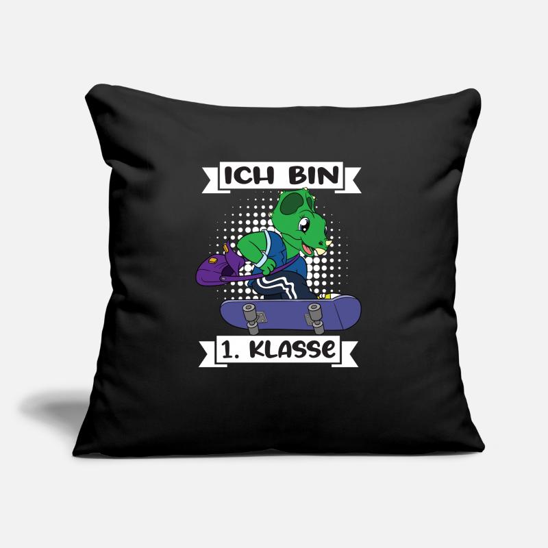Ich Bin 1 Klasse Einschulung Schulanfang Sofakissen mit Füllung 45 x 45 cm