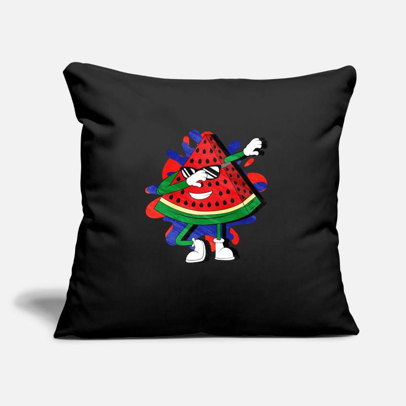 Pastèque Coussin et housse de 45 x 45 cm