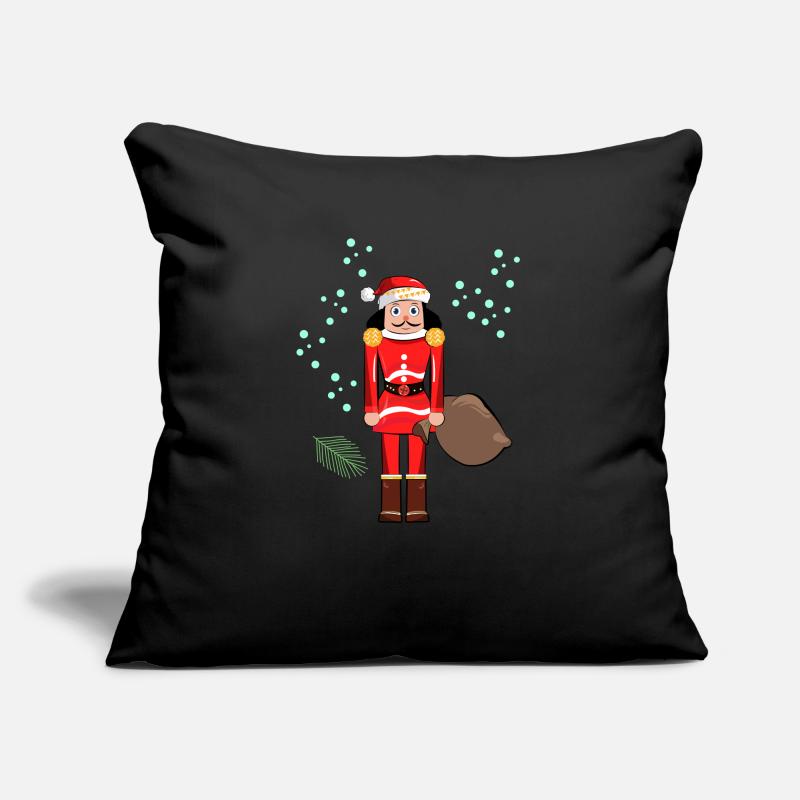 Santa Nutcracker Christmas Sofa pillow with filling 45cm x 45cm