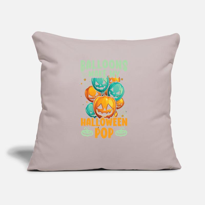 Ballon Halloween Süßes oder Saures Spooky Boo Ghost Sofakissen mit Füllung 45 x 45 cm
