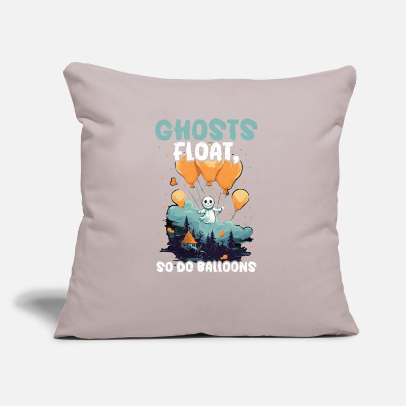 Ballon Halloween Süßes oder Saures Spooky Boo Ghost Sofakissen mit Füllung 45 x 45 cm