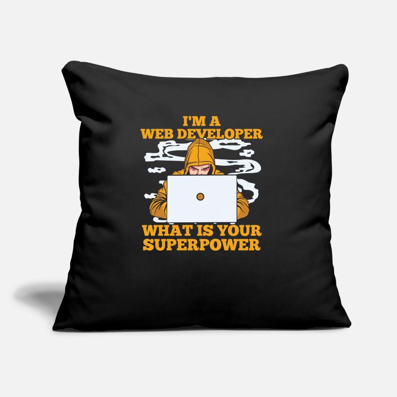 Web Developer Web Developer Zool Sofa pillow with filling 45cm x 45cm