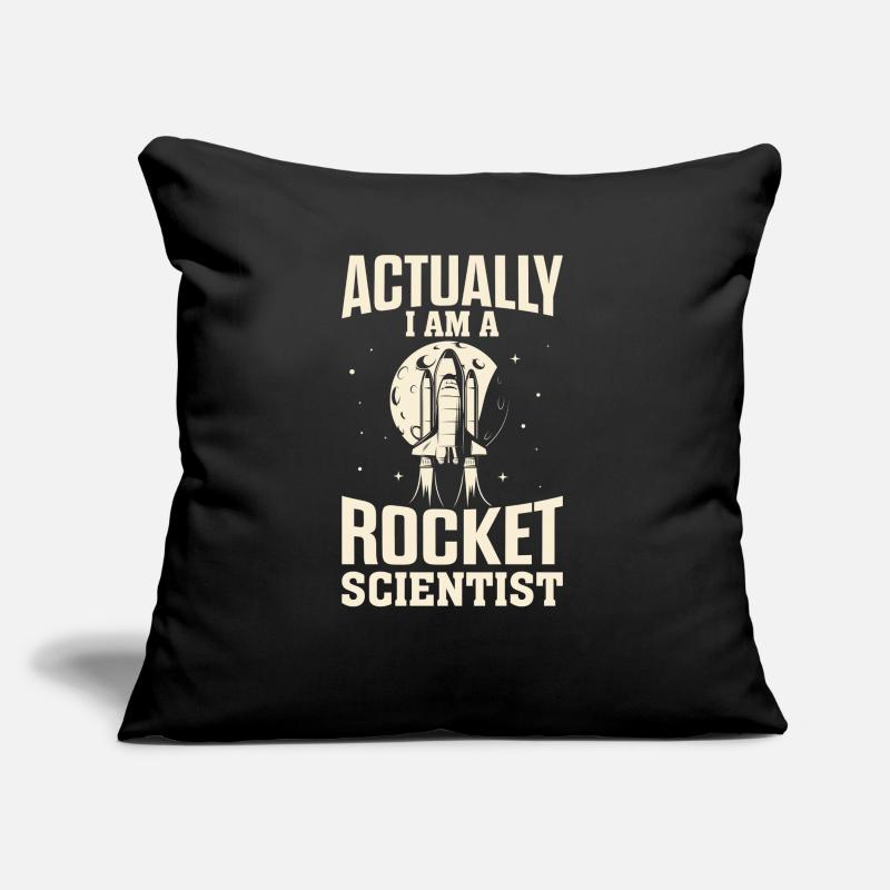 Eigentlich bin ich ein Raketenwissenschaftler Funny Space Sofakissen mit Füllung 45 x 45 cm