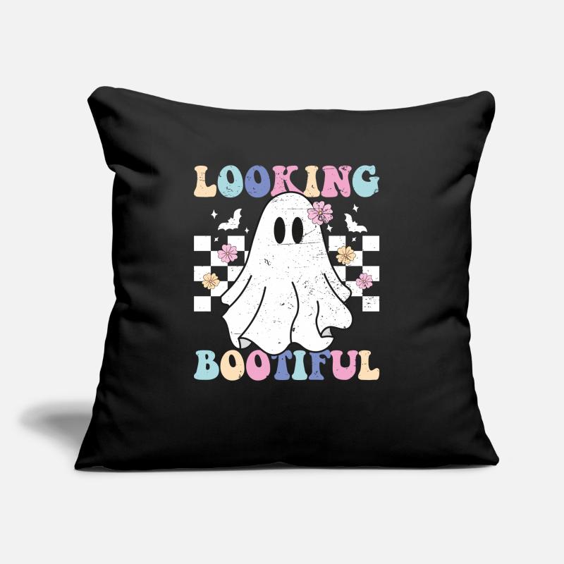 looking bootiful ghost halloween Coussin et housse de 45 x 45 cm