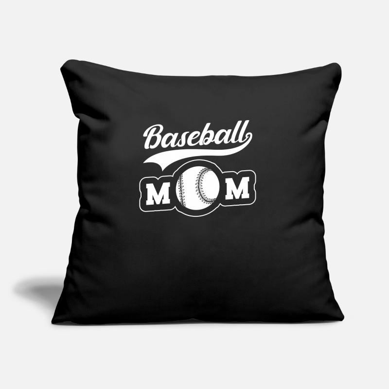Baseball Mutter Baseball Mom Sofakissen mit Füllung 45 x 45 cm