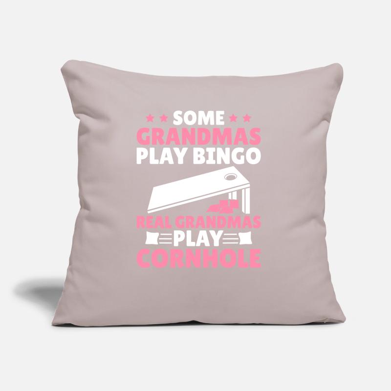 Funny Cornhole Player Corn Hole Sofa pillow with filling 45cm x 45cm