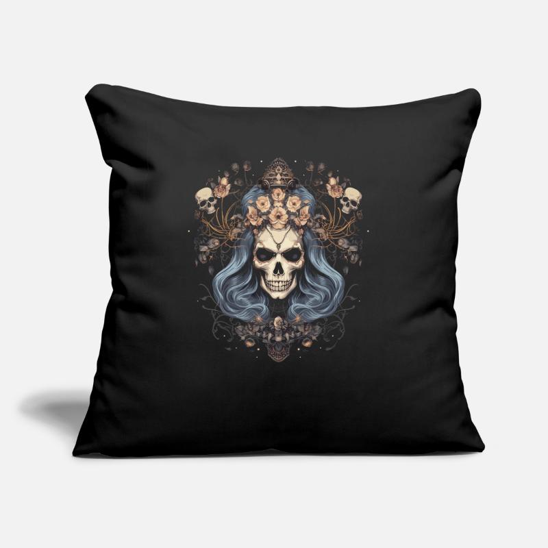 Gothic Aesthetics Goth Sofa pillow with filling 45cm x 45cm