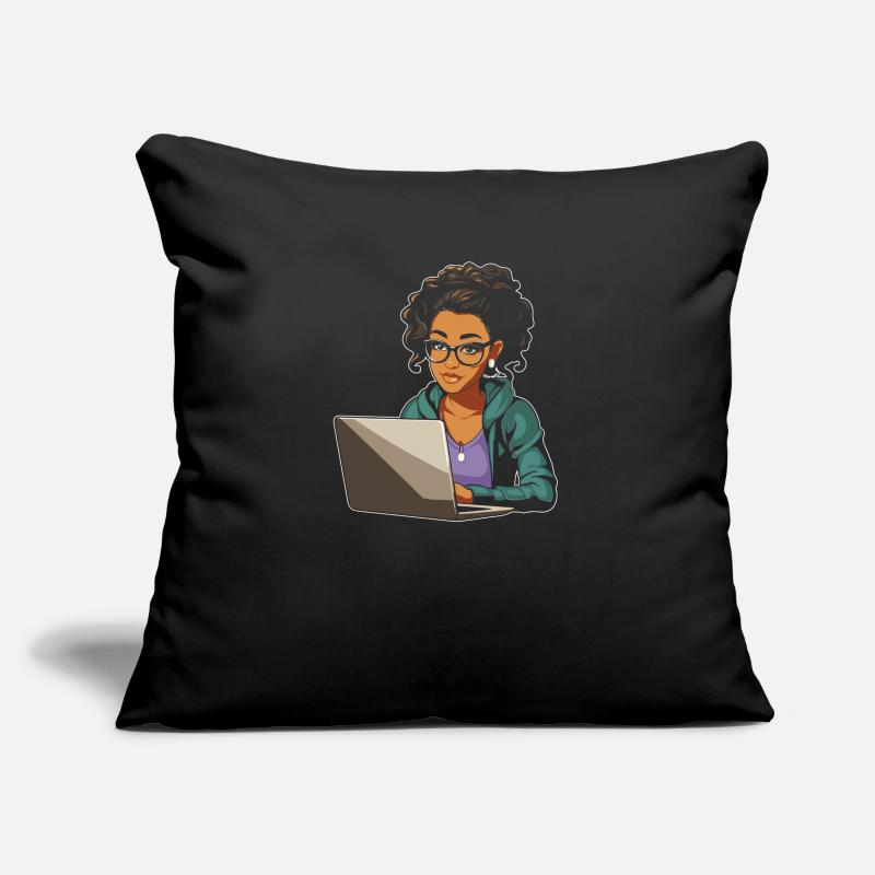 Data Science Data Analyst Sofa pillow with filling 45cm x 45cm