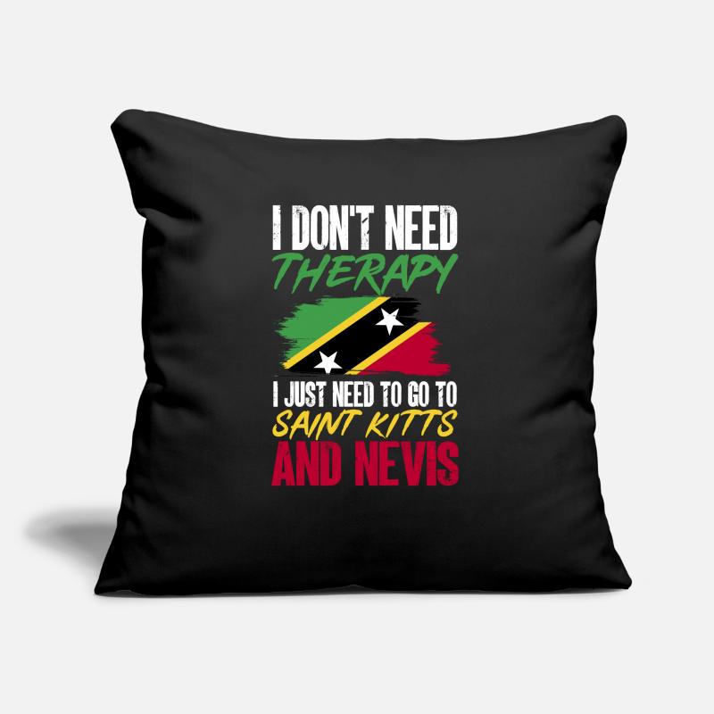 Drapeau de Saint-Kitts-et-Nevis Coussin et housse de 45 x 45 cm