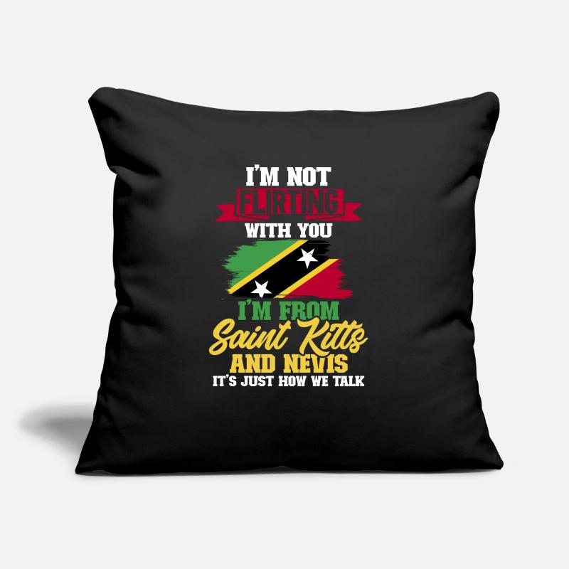 Drapeau de Saint-Kitts-et-Nevis Coussin et housse de 45 x 45 cm