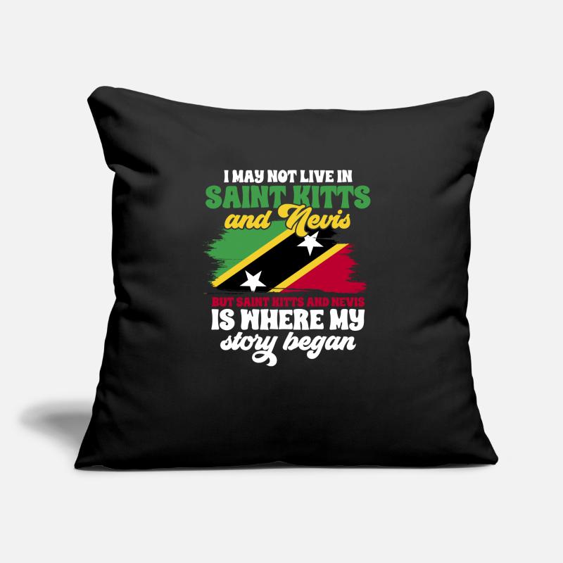 Drapeau de Saint-Kitts-et-Nevis Coussin et housse de 45 x 45 cm