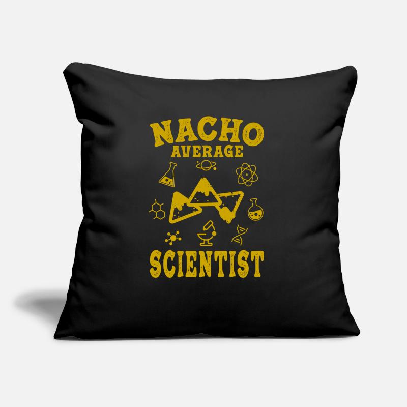scientist funny science science nacho average Sofa pillow with filling 45cm x 45cm