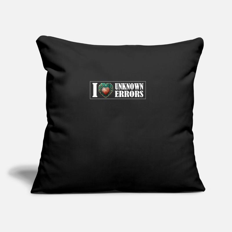 Embrace the Unknown: A Love for Unforeseen Errors Sofa pillow with filling 45cm x 45cm