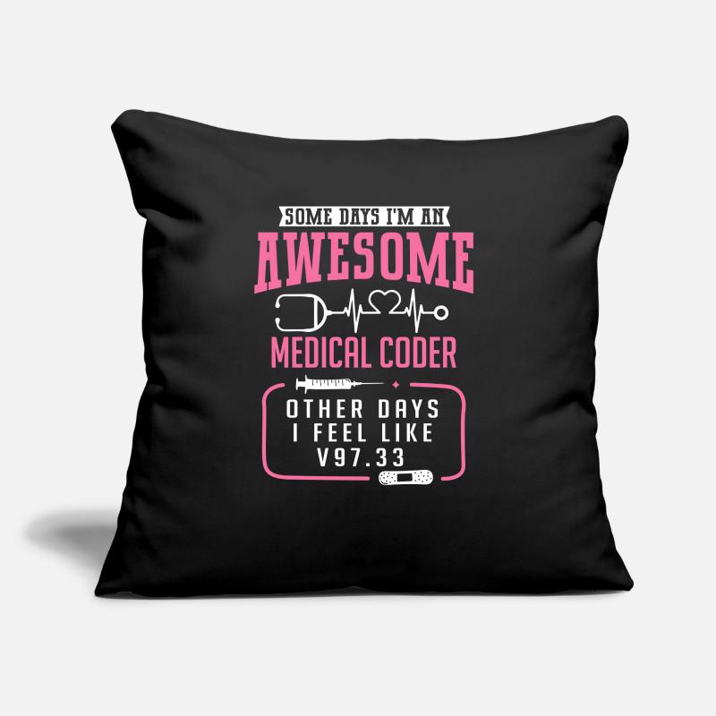 Medical Coder Coding Specialist Sofa pillow with filling 45cm x 45cm