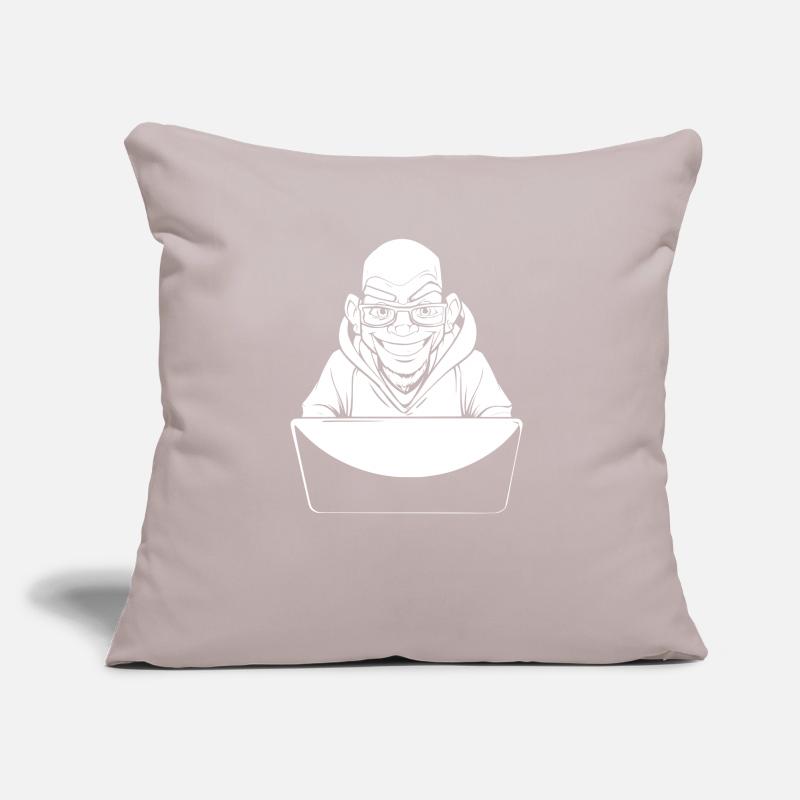 Web Entwickler Webdeveloper Sofakissen mit Füllung 45 x 45 cm