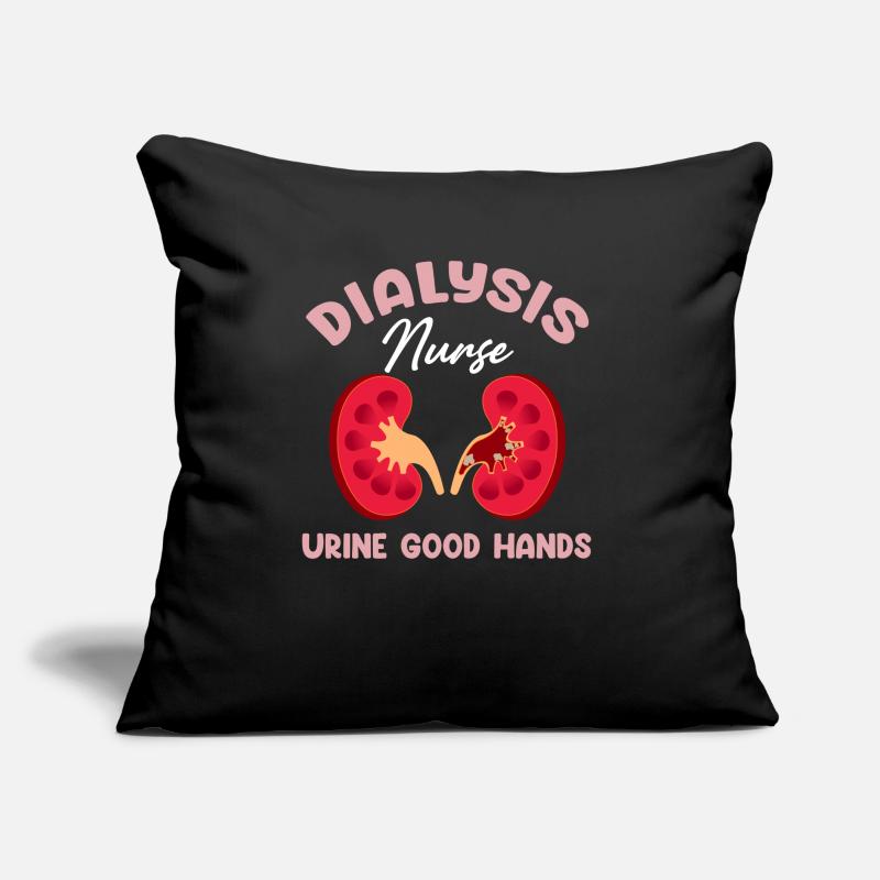 Dialyseschwester Urin Gute Hände Techniker Sofakissen mit Füllung 45 x 45 cm
