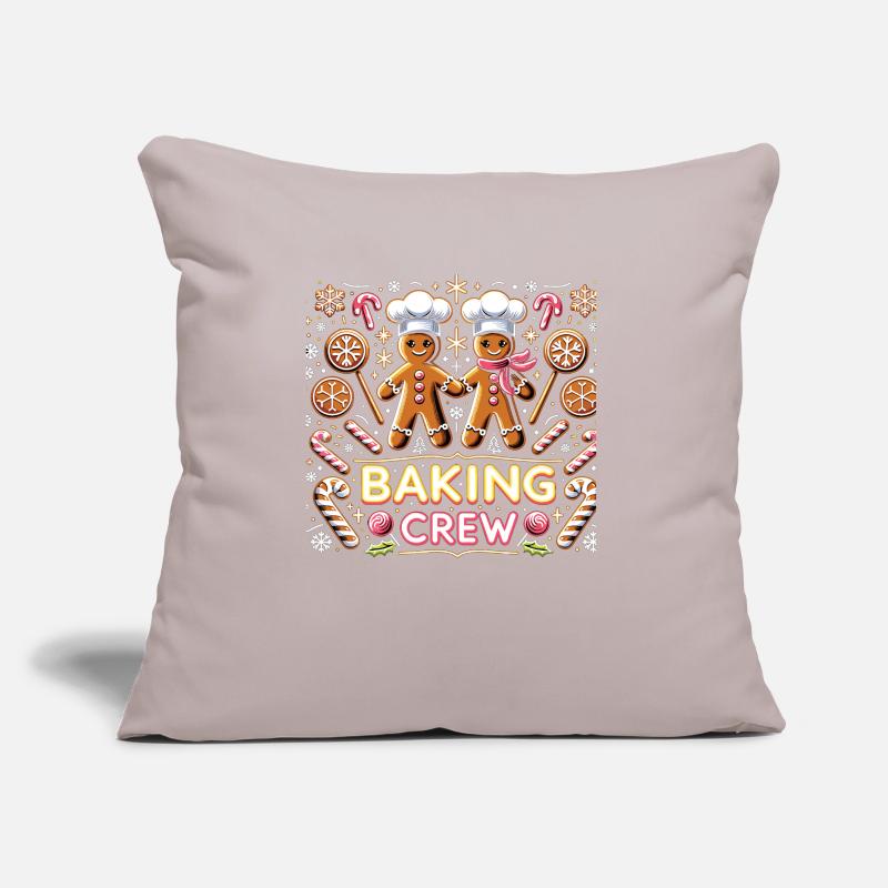 Baking Crew Sofakissen mit Füllung 45 x 45 cm