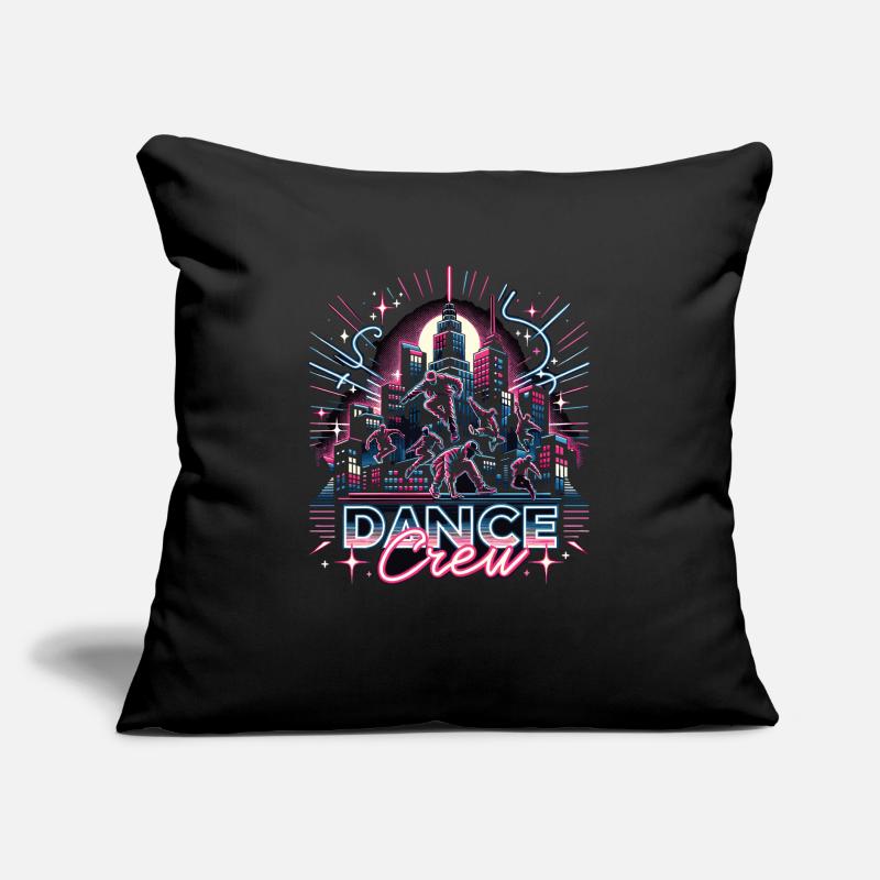 Équipe de danse Breakdance Coussin et housse de 45 x 45 cm